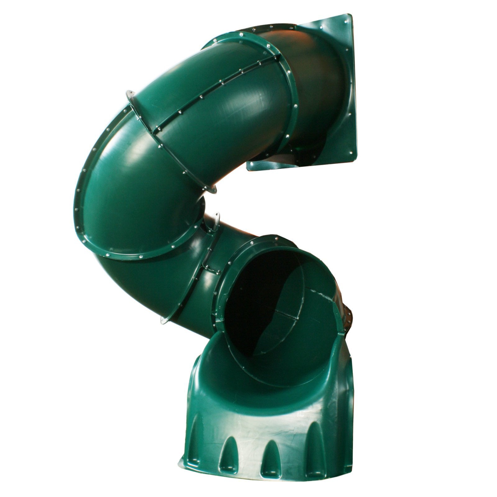 Swing-N-Slide 5 Foot Turbo Tube Slide with Lifetime Warranty， Green