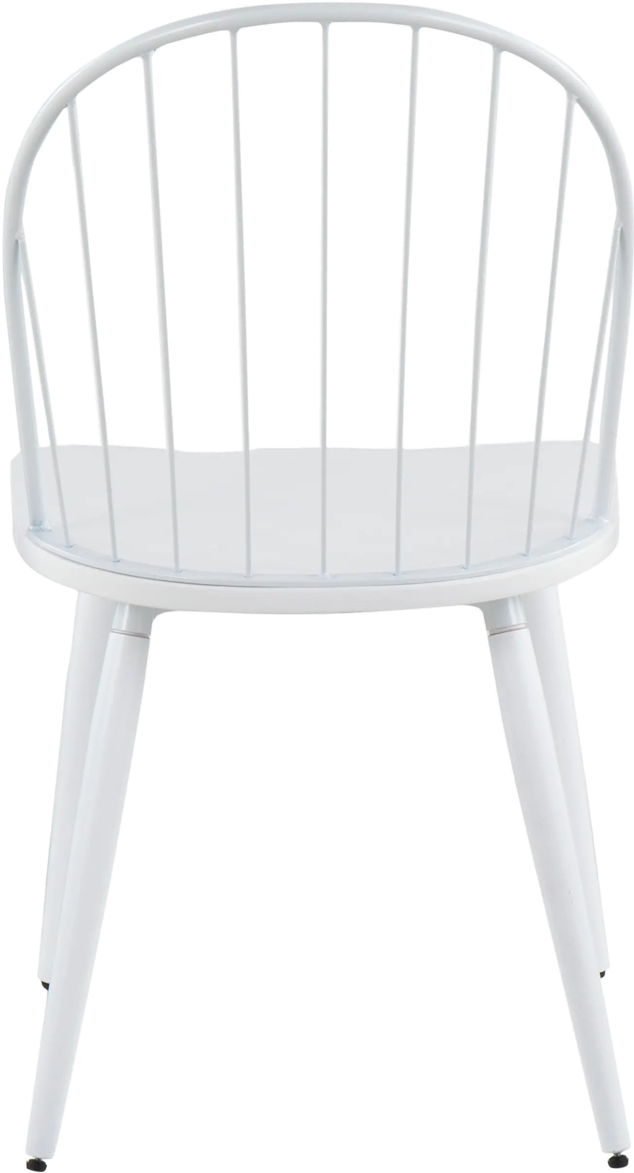 Riley White High Back Dining Chair， Set of 2