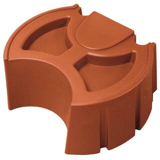 Good Ideas 50 Gal. Terra Cotta Rain Barrel Stand RW50ST-TC