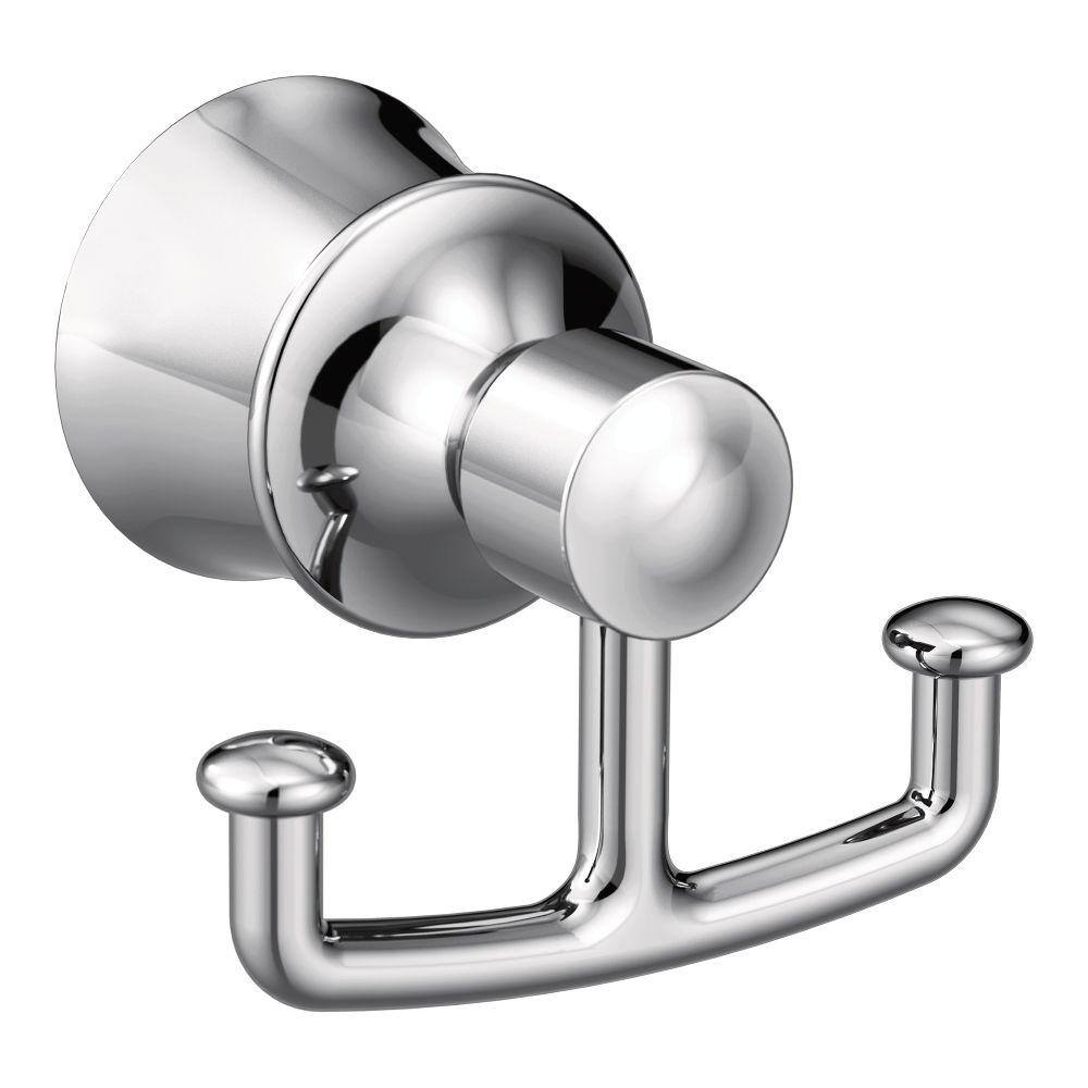 MOEN Dartmoor Double Robe Hook in Chrome YB2103CH