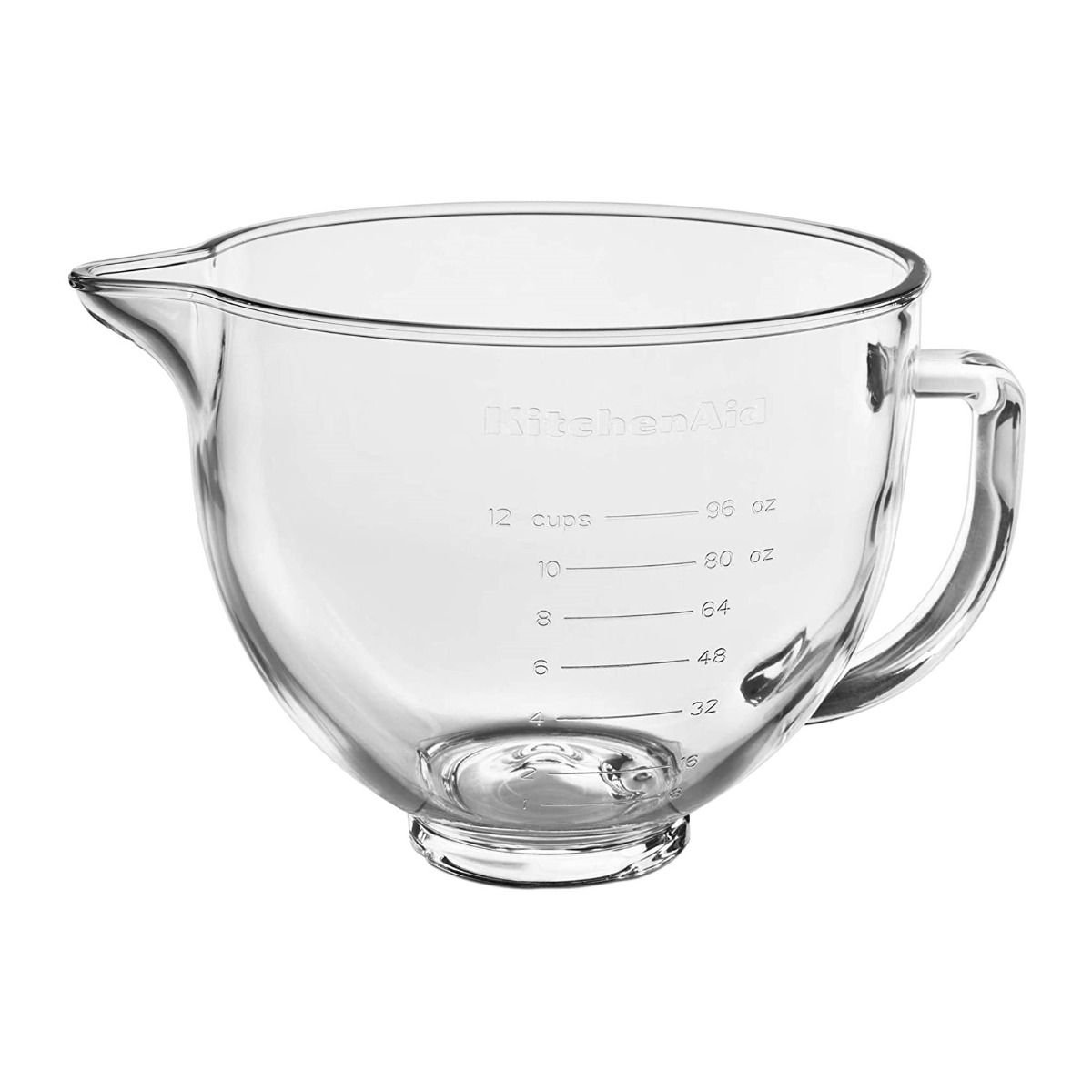 5-Quart Glass Bowl + Flex Edge Beater | 4.5-Quart and 5-Quart KitchenAid Tilt-Head Stand Mixers | KitchenAid