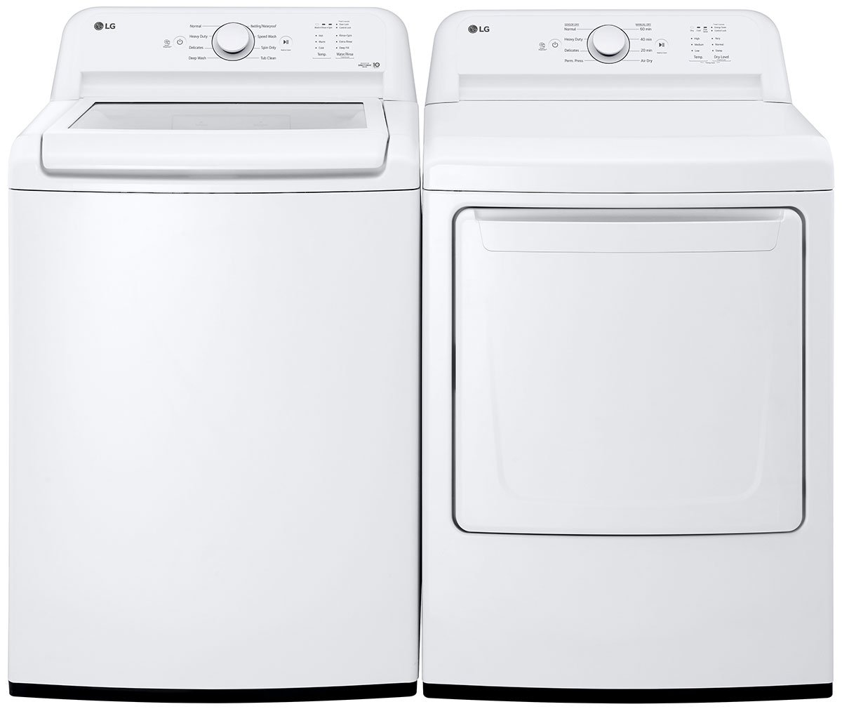 LG 7.3 Cu. Ft. White Electric Dryer With Sensor Dry