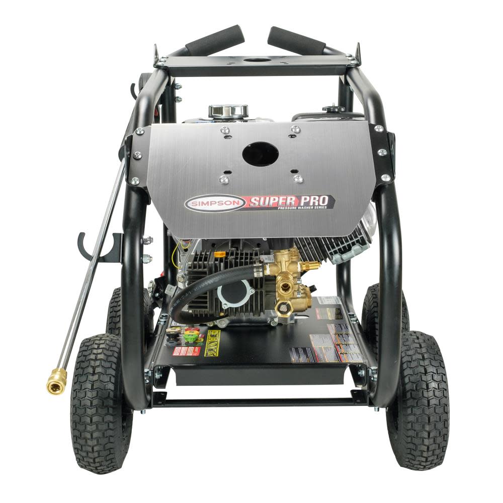 Simpson Super Pro Roll Cage Cold Water Professional Gas Pressure Washer 4000 PSI ;