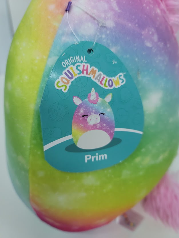 Squishmallows Official Kellytoys Plush 12 Inch Prim the Rainbow Unicorn Ultimate Soft Plush Stuffed Toy