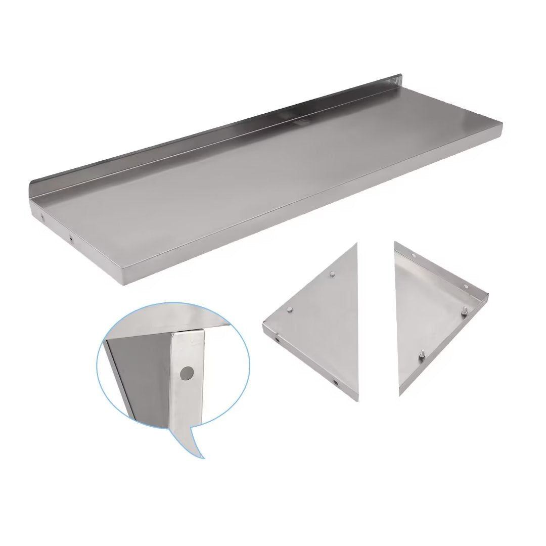 Nisorpa Stainless Floating Shelves, 12