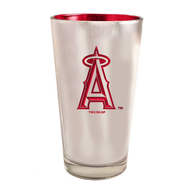 Los Angeles Angels 16oz. Electroplated Pint Glass