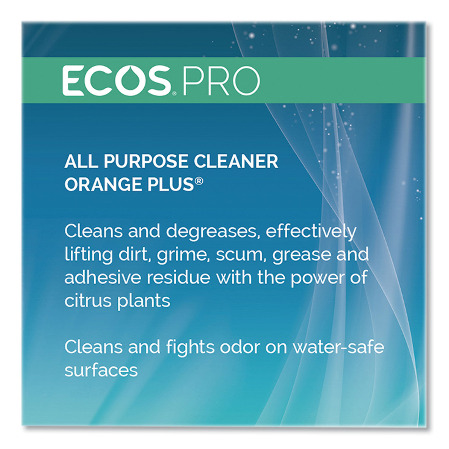 Orange Plus All Purpose Cleaner and Degreaser by ECOSandreg; PRO EOPPL970604