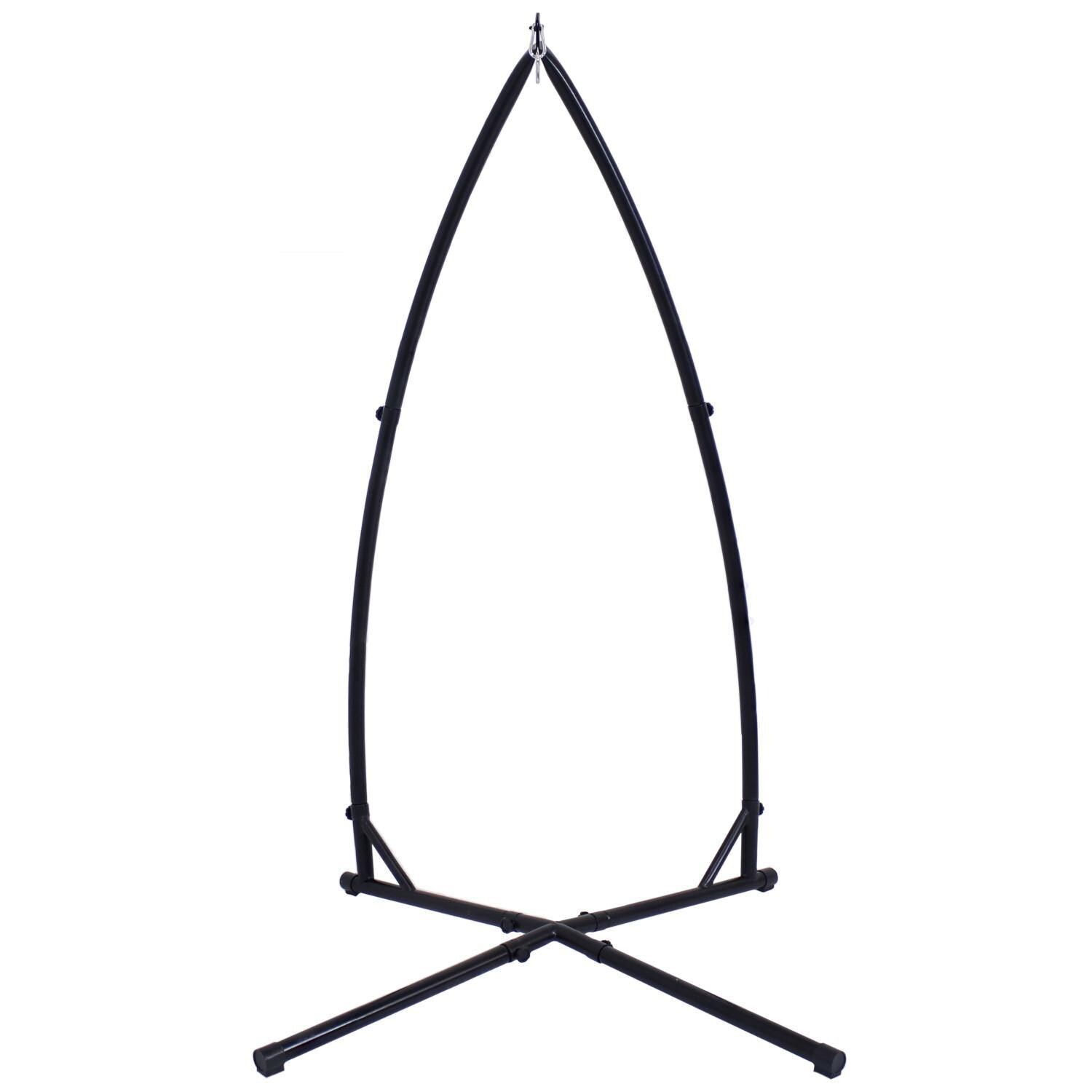 Ultimate Patio Steel X-Stand for Hanging Hammock Chairs