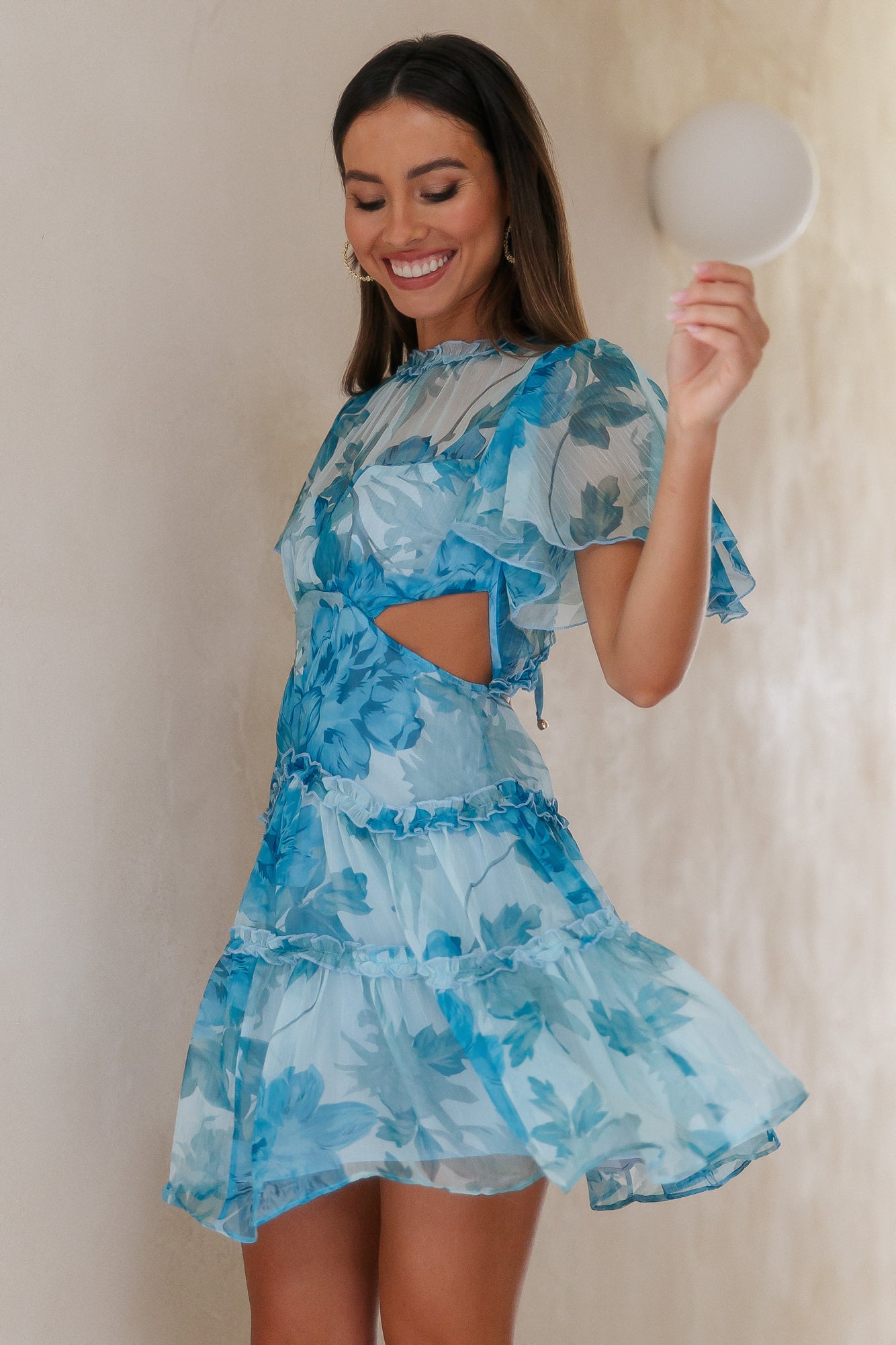 Whimsical Living Dress Blue