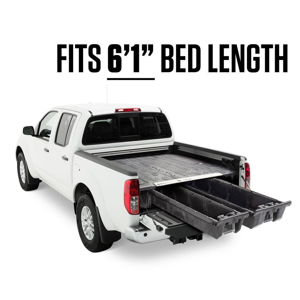 DECKED 6 ft. 1 in. Pick Up Truck Storage System for Nissan Frontier (2005-2021) MN4