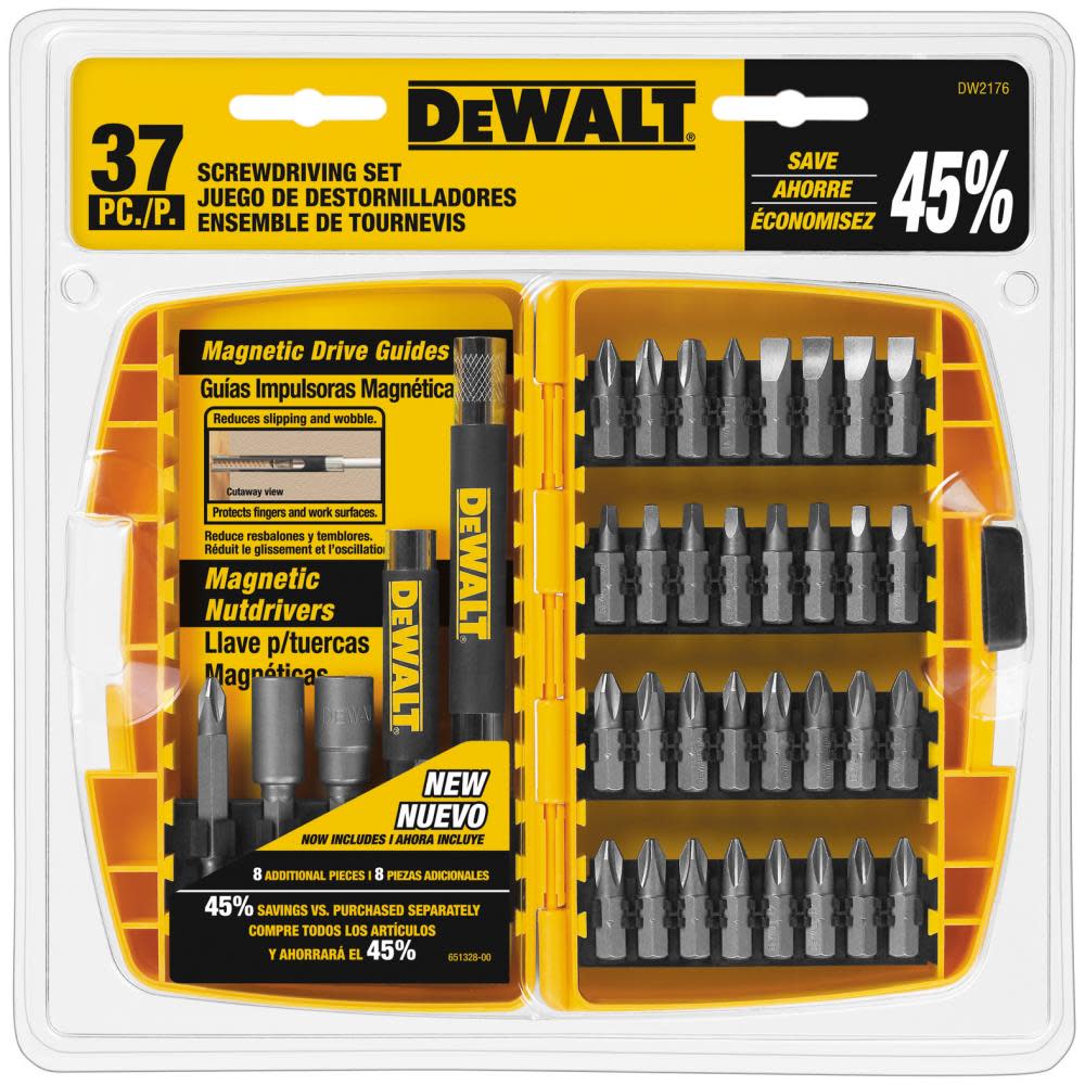 37-Piece Screw Driving Set with Tough Case