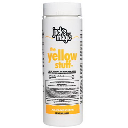 Jack's Magic JMYELLOW2 2 Lb The Yellow Stuff Algae...