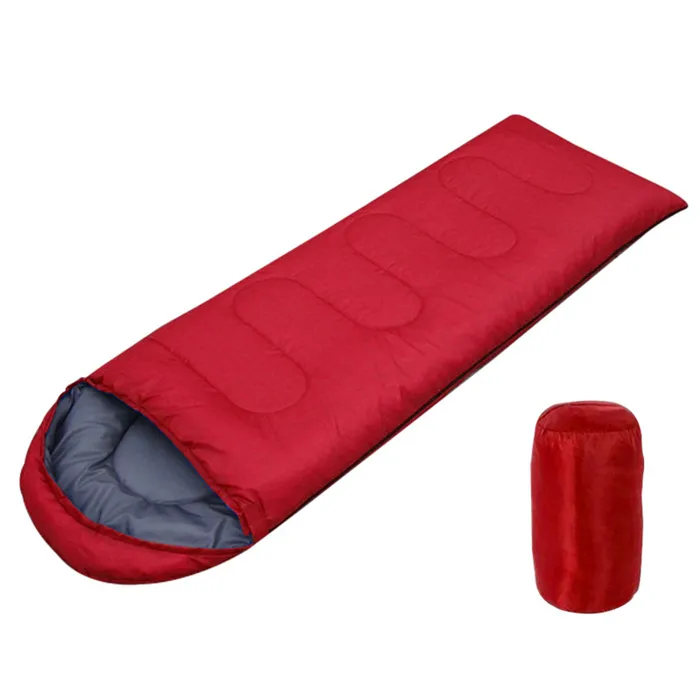 Wholesale Emergency Outdoor Waterproof Portable Lightweight Cotton Sleeping Bag for Camping