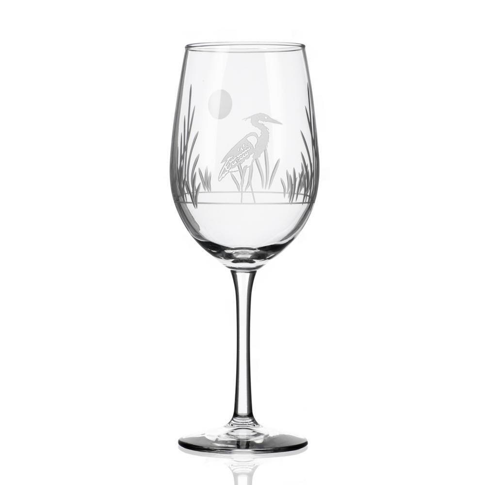 Rolf Glass Heron 12 oz. White Wine Glass (Set of 4) 219424-S4