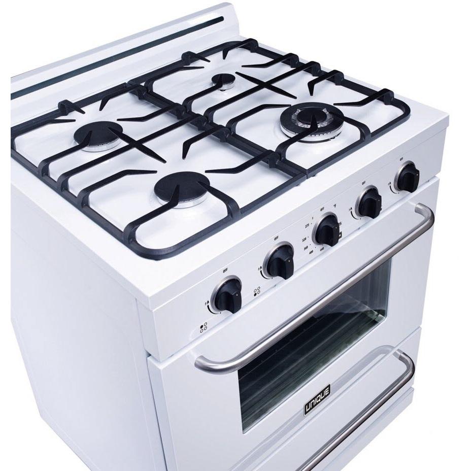 Unique Appliances 30-inch Freestanding Gas Range UGP-30CR OF1 W