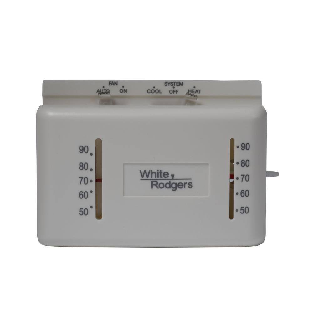 White Rodgers M150 HeatCool Mechanical Non-Programmable Thermostat M150