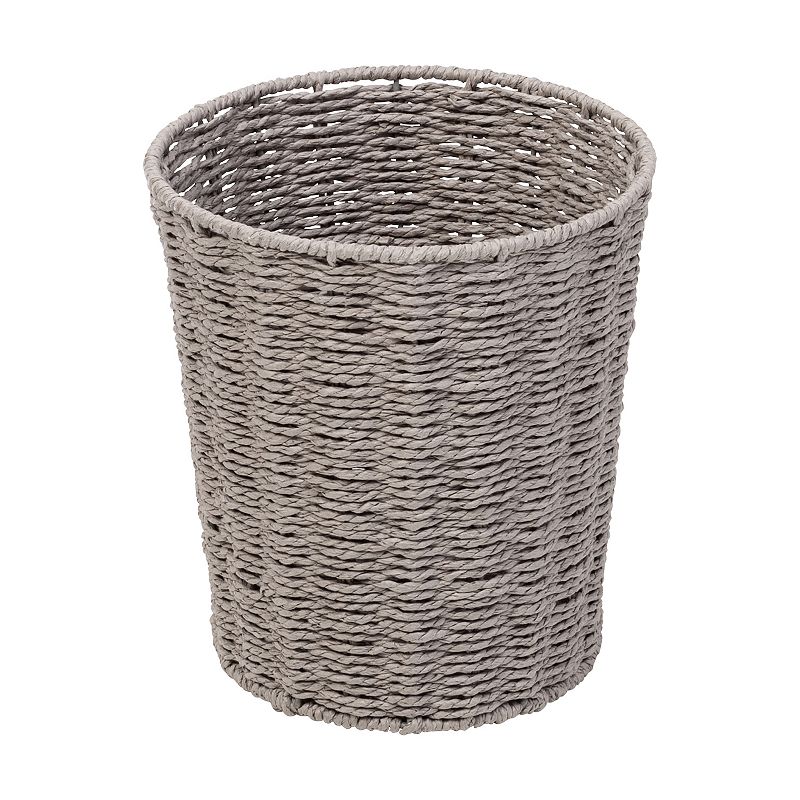 Honey-Can-Do Twisted Paper Rope Woven 7-Piece Bathroom Storage Basket Set