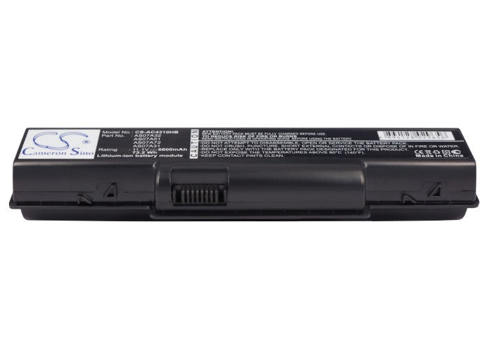 Acer Aspire 2930 Aspire 2930582G25Mn Aspi 6600mAh Replacement Battery BatteryClerkcom Laptop and Notebook