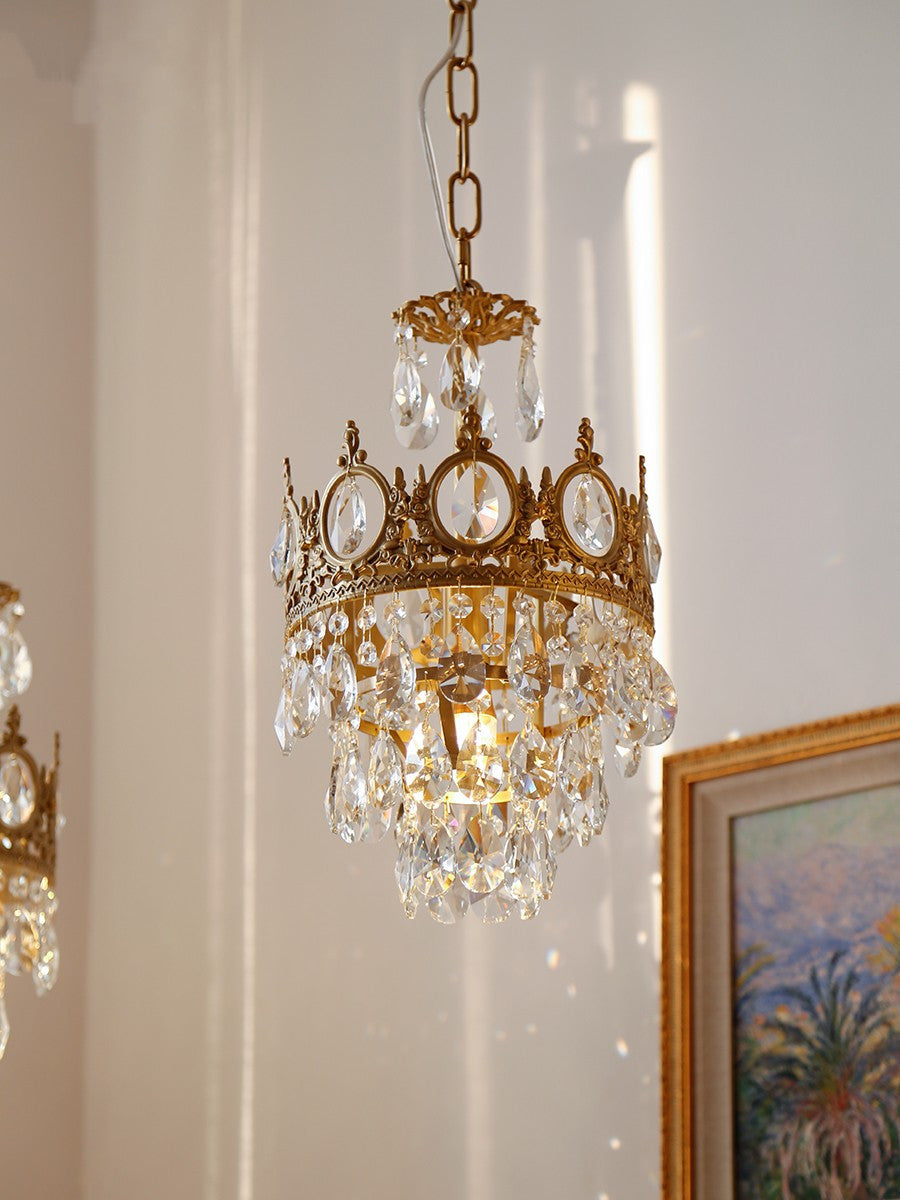 Vintage Crystal Chandelier