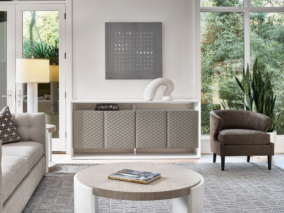 Reynolds Entertainment Console   Transitional   Entertainment Centers And Tv Stands   by HedgeApple  Houzz