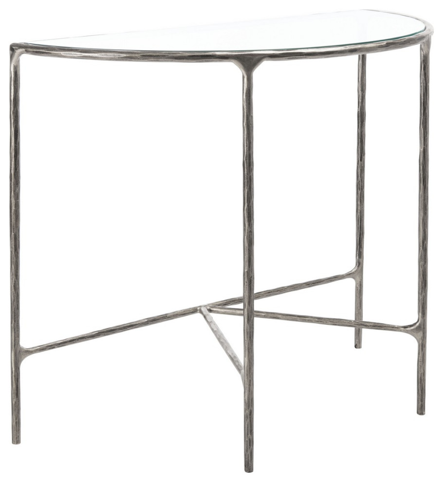 Safavieh Couture Jessa Forged Metal Console Table   Transitional   Console Tables   by Safavieh  Houzz