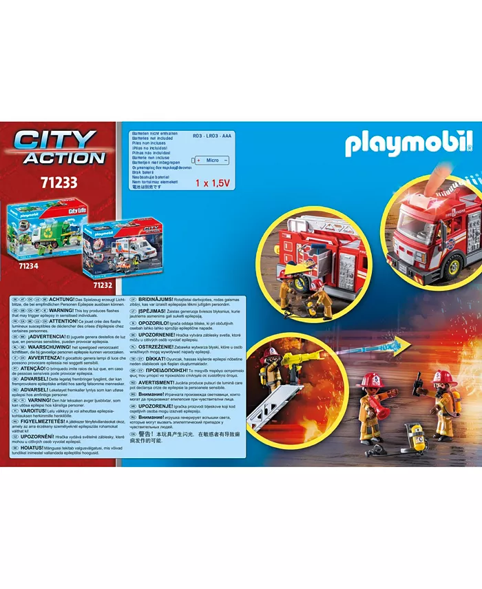 PLAYMOBIL Fire Truck