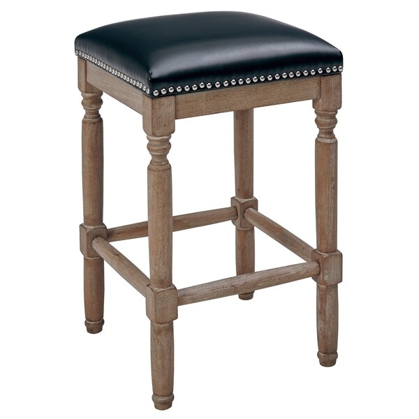 Ernie Bonded Leather Counter Stool