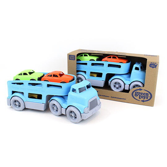 Green Toys Truck   Mini Car Carrier Set 3+ years