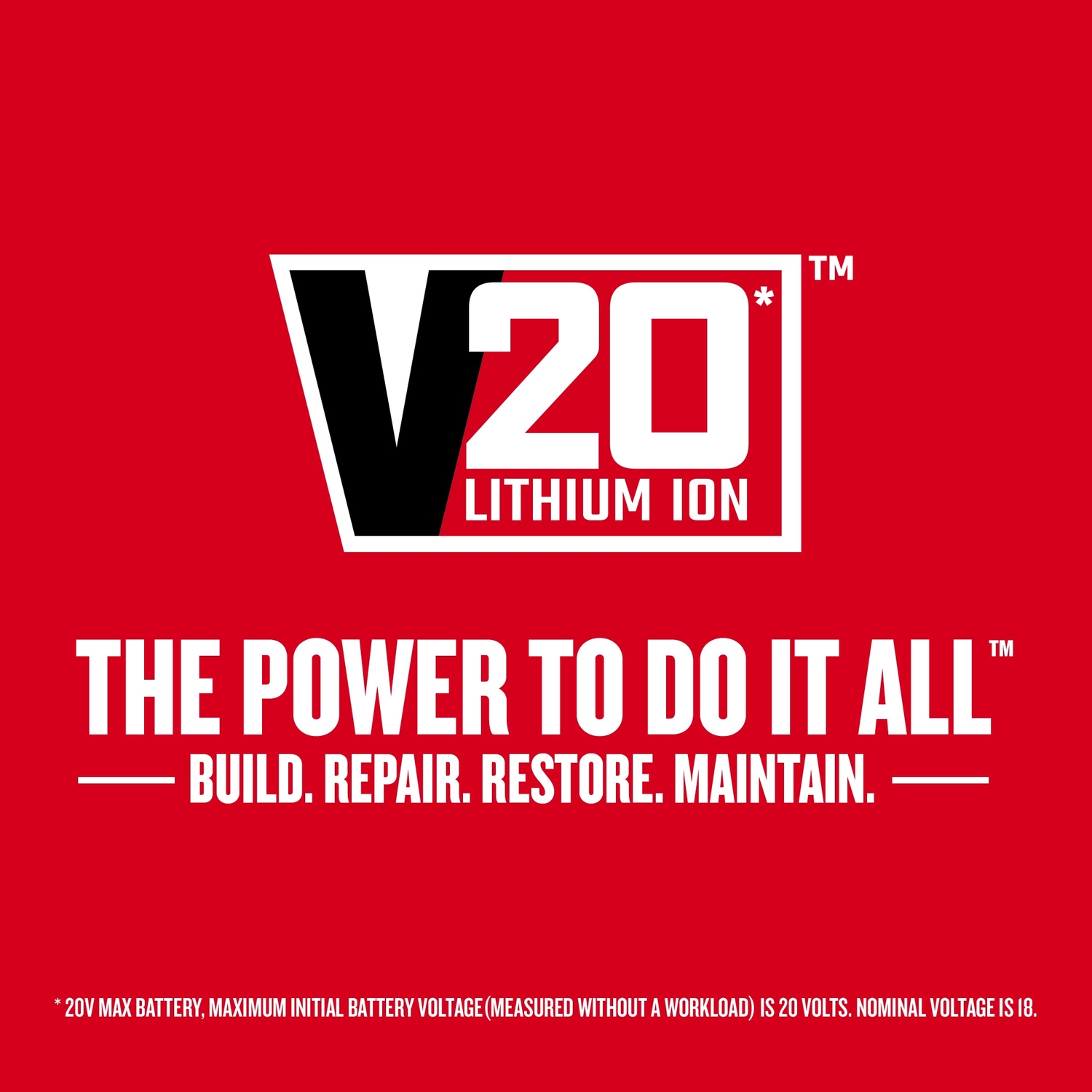 Craftsman V20 CMCB204 20 V 4 Ah Lithium-Ion High Capacity Battery Pack 1 pc