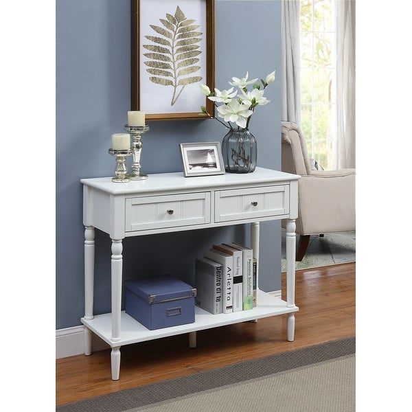 Copper Grove Lantana 2 Drawer Hall Table with Shelf