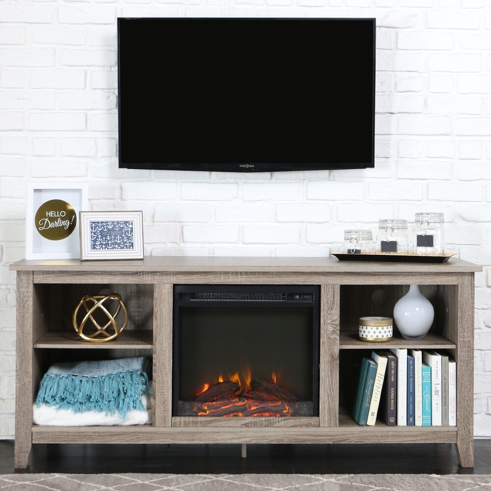 Middlebrook Roosevelt 58 inch Fireplace TV Stand