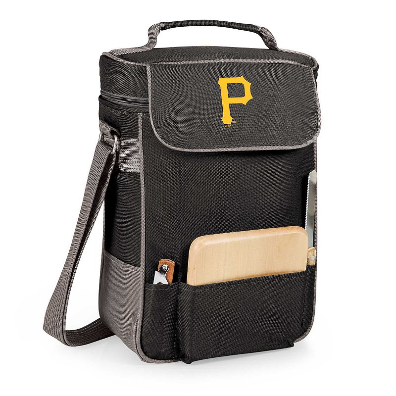 Picnic Time Pittsburgh Pirates Duet Insulated Wine and Cheese Bag