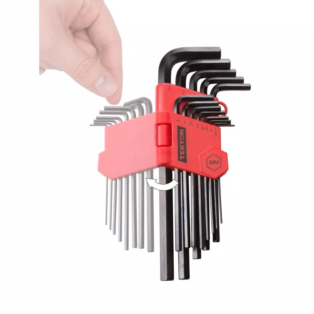 TEKTON 1.27-10 mm Long Arm Hex Key Wrench Set (13-Piece) and#8211; XDC Depot