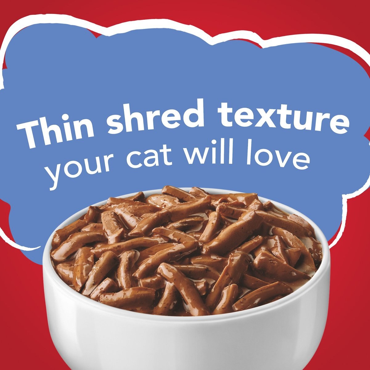 Friskies Savory Shreds with Beef in Gravy Canned Cat Food