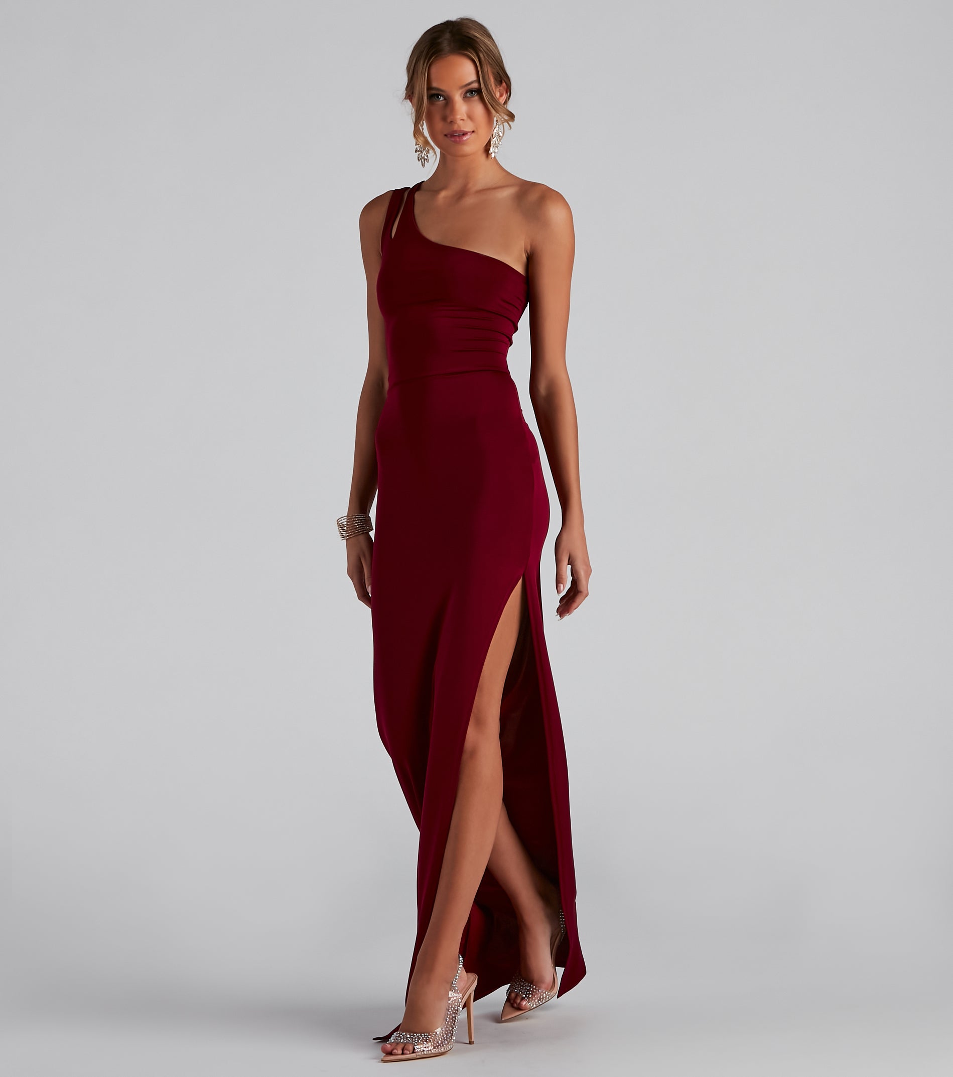 Koami Formal One Shoulder Dress