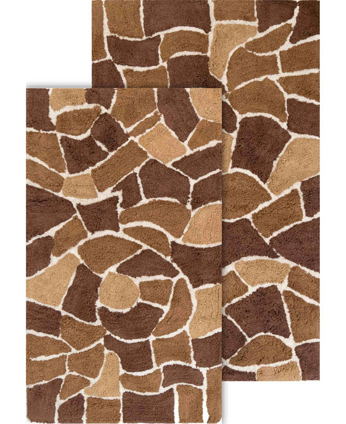 Chesapeake 2-Piece Boulder Bath Rug Set