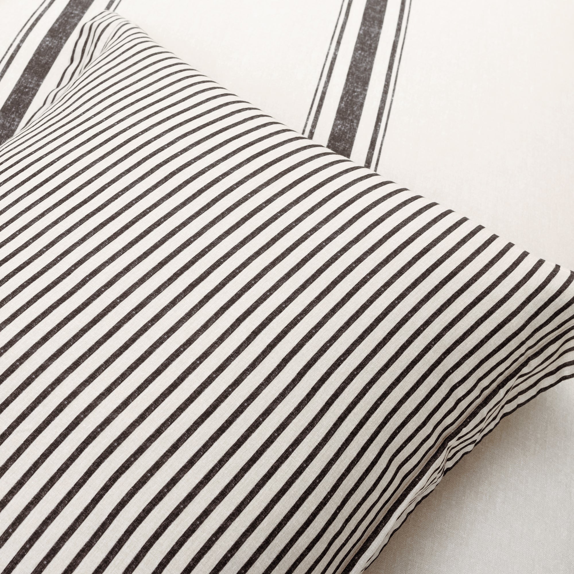 Farmhouse Stripe 100% Cotton Duvet Cover Set