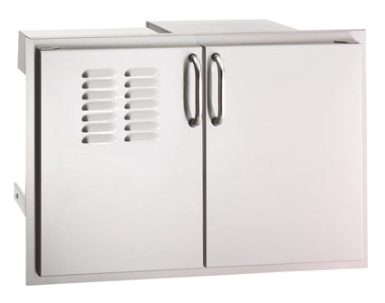 Fire Magic Select Double Doors W/Trash Tray & Dual Drawers