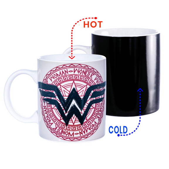 Seven20 DC Comics Wonder Woman 11oz Heat Reveal Me...