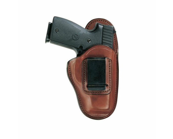 Bianchi Model#100 Professional™ Inside Waistband Holster， Right Hand Tan Leather - 19220