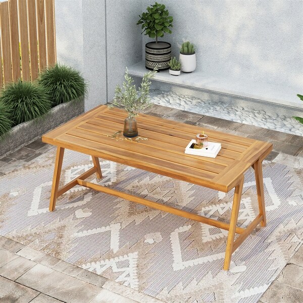 Outdoor Wooden Dining Table