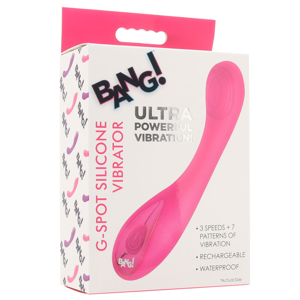 Bang! Silicone G-Vibe in Pink