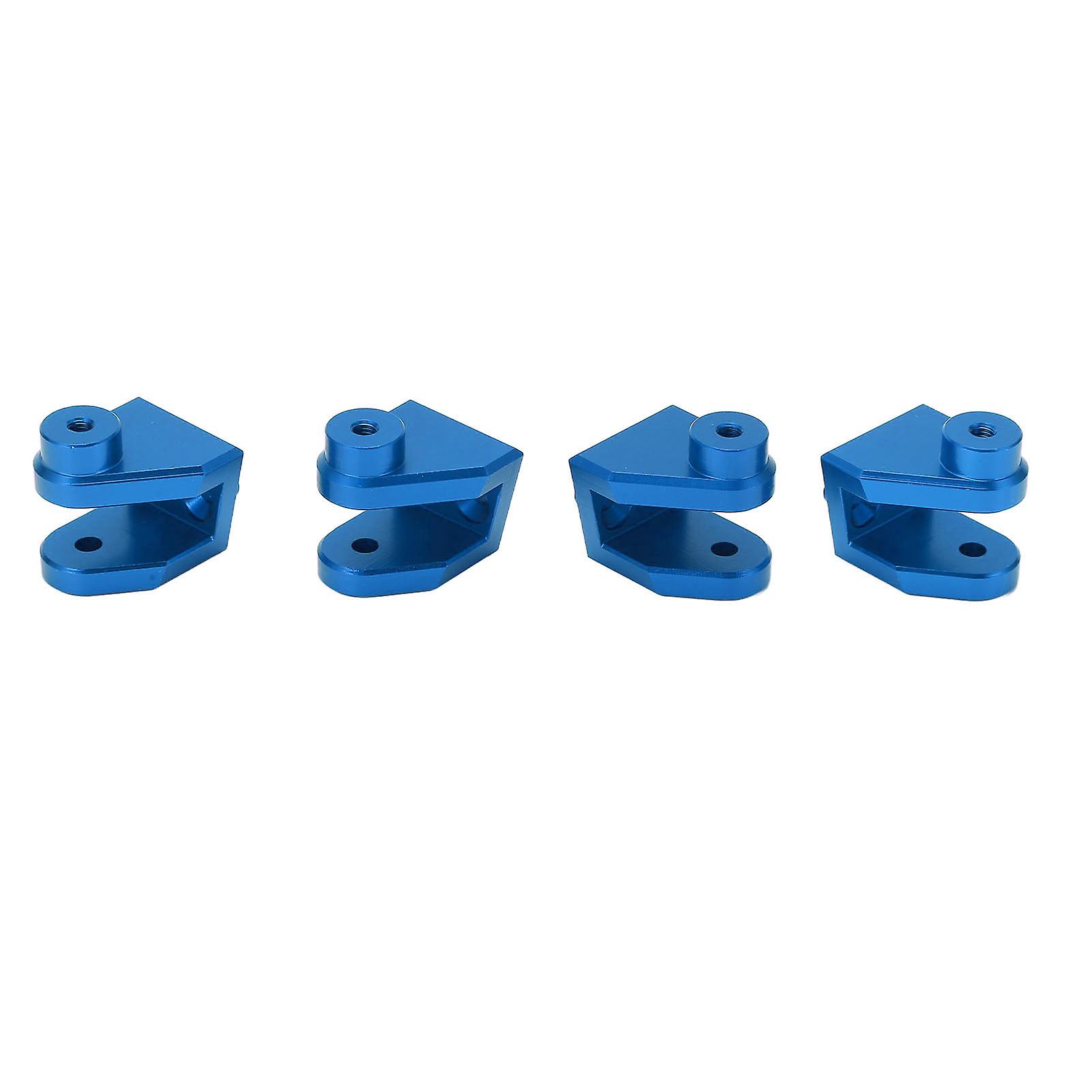 Rc Front Rear Axle Shock Mount Bracket Heavy Duty Aluminium Alloy For Losi 1/8 Lmt Solid Axle Monster Truckblue