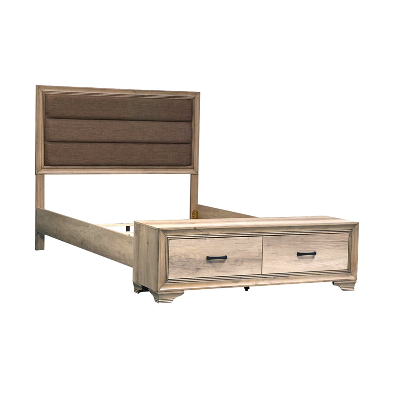 Sun Valley Light Brown Full Storage Bed