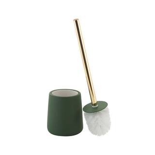 Elle Decor Lisse Wide Bowl Toilet Brush in Emerald EL-44270-EMERALD