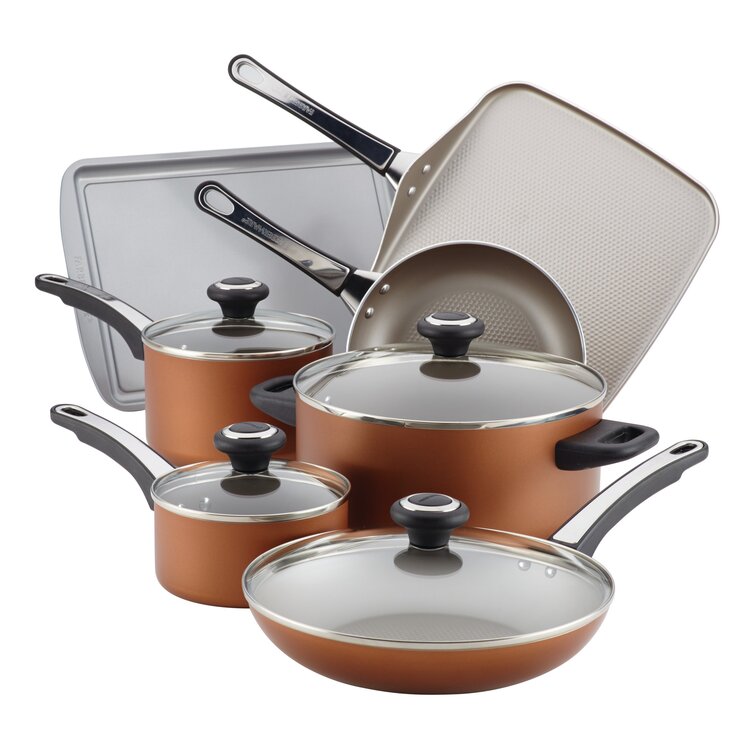 Farberware High Performance Nonstick 17 Piece Aluminum Cookware Set