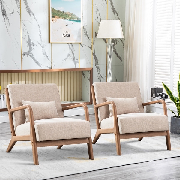 Aston Modern Solid wood Accent Chair