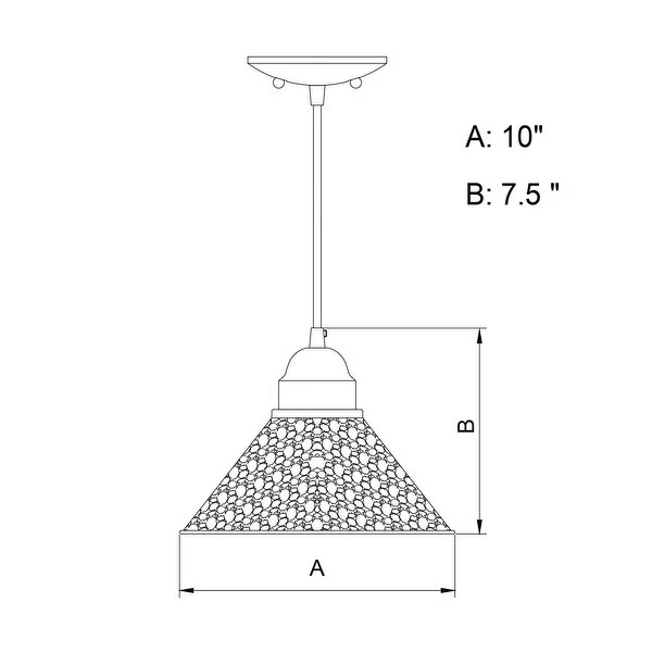 Vaxcel Lighting Outland Single Light 10