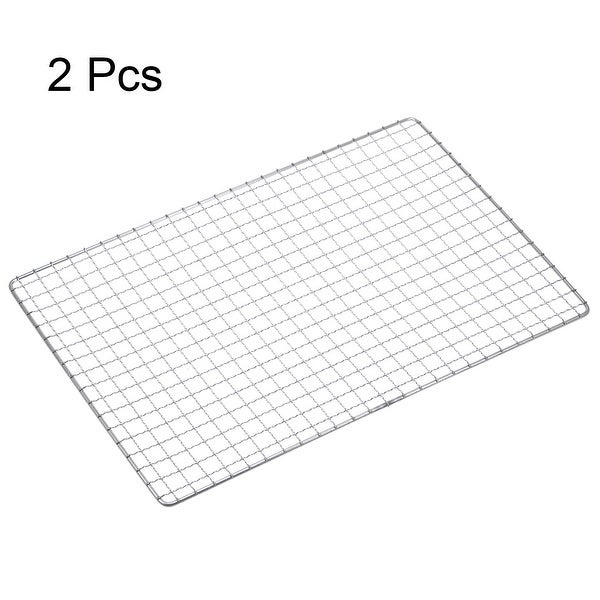 2pcs Square BBQ Grill Net 13.8