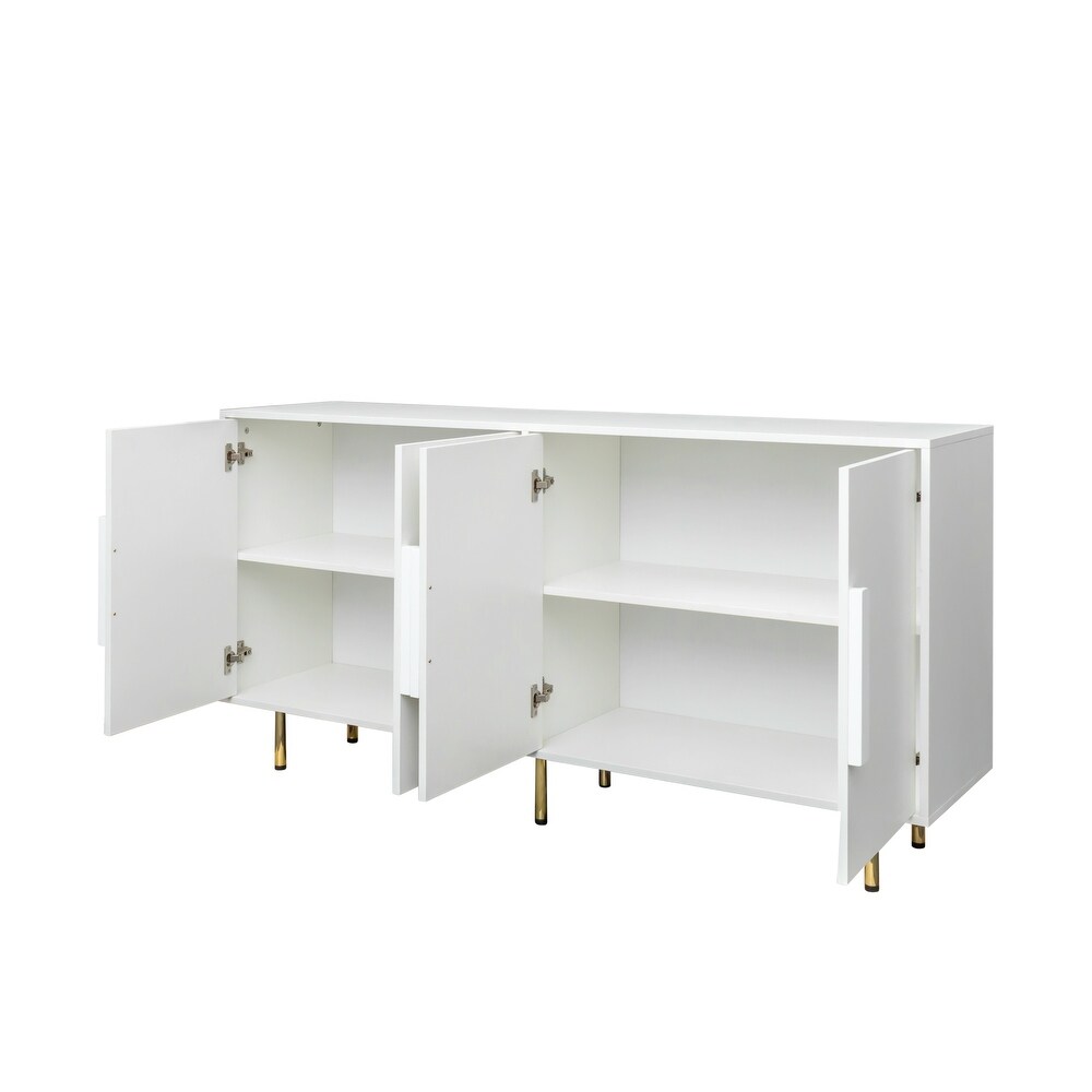 Sideboard Buffet Cabinet with Storage   N/A